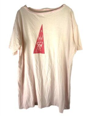 vtg Moscow Ballet oversized tshirt sleep dress pink single stitch us tour 1988